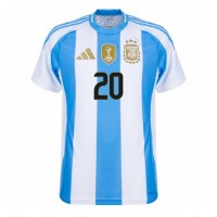 Argentina Alexis Mac Allister #20 Replica Home Shirt Copa America 2024 Short Sleeve